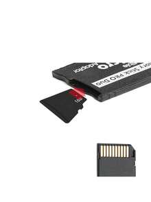 Soporte para tarjetas de juego PS MEMORIA gtick: diseñado para PS, con opciones de almacenamiento ampliables - Negro - Ver 3