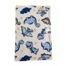 Vaccination Card Cover - Dinosaurio beige - Ver 1