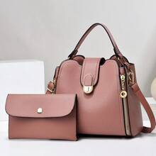 Women Shoulder Bags - 皮粉 - 查看 2