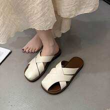 Women Flat Sandals - 白色 - 查看 8