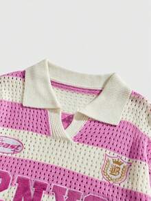 Fruit&Vegetable    Summer  Fall/Winter    Regular Fit    Rib-Knit - Pink - View 5