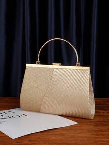 Shiny, Elegant Women's Evening Bag, Suitable For Weddings, Parties, Back To School, Clutch, Crossbody, Shoulder Bag, Great Gift