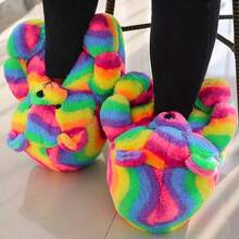 Cute  Indoor Home Shoes - Cầu Vồng Sâu - Xem 4