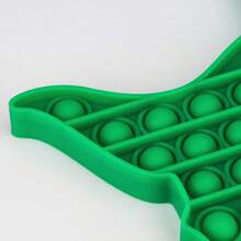 Regenbogen Dinosaurier Luftpolsterfolie Stressabbau Spielzeug, Fidget Spielzeug, modisches Bubble Pop Spielzeug für Erwachsene und Kinder, Partyspiel Dekor Geschenk für Weihnachten, Halloween, Entspannungsspielzeug, Spaß zum Drücken und modisches Spiel für Kinder und Erwachsene