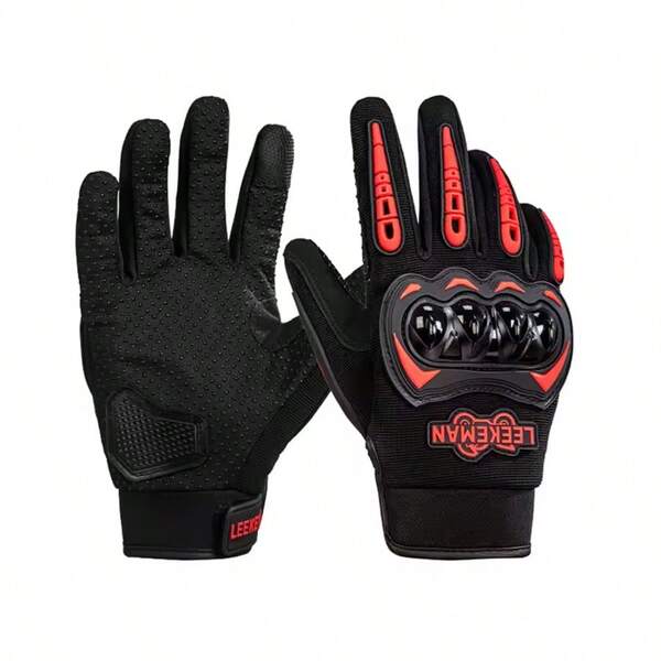 Guantes de motocicleta para conducir, con pantalla táctil, para hombres, para todo terreno, antideslizantes, gruesos, para deportes al aire libre