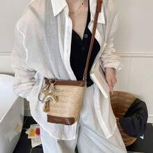 Women Shoulder Bags - 棕色 - 查看 6