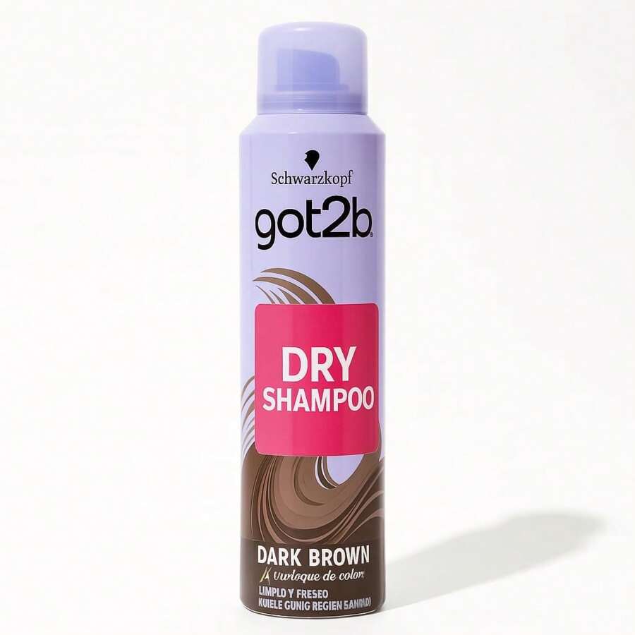 Shampoo en seco castaño oscuro, frescura instantánea y control de residuos, limpia sin agua, aporta volumen y textura, ideal para cabello sin lavar, fórmula ligera sin residuos visibles, mantén tu pelo limpio y fresco al instante, recomendado para uso diario, cuidado capilar express, shampoo profesional de limpieza - Morado Violeta - Ver 1