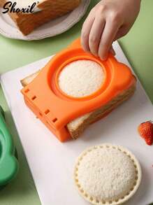 shoxil 1 PIEZA Cortador y sellador de sándwiches - Molde para Uncrustables para niños, molde de bolsillo para sándwiches, accesorios para lonchera, útiles escolares perfectos para preparar el almuerzo y los snacks