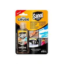 Limpa Grude Sanol PRO 60ml com Alto Poder de Remoção Uso Geral Alto Rendimento Excelente Desempenho - 60ml - Visão 1