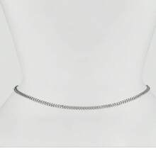 1 Set de 2 cadenas de cintura fina/gruesa a Set y sexy para mujeres, cadena de bikini, estilo sexy y elegante, adecuado para la playa, traje de baño, fiestas al aire libre, danza del vientre y ropa sexy de Halloween