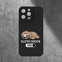 Tree Sloth Cartoon Pattern, Angel Eye Frosted TPU Phone Case - Mixed Color 1 - View 2