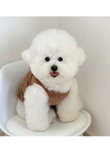 1 pieza Ropa de otoño/invierno para mascotas, adecuada para perros Poodle, Bichon Frise, Pomerania, Yorkshire de menos de 8.5kg, color aleatorio