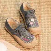 Women Flats - Xám - Xem 3