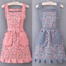 Aprons - [Two-pack] YouYang-pink+Gray - View 12
