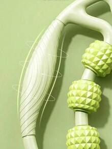 9环腿部肌肉拉伸放松按摩器，腿部塑形工具，足部按摩环，腿部夹，小腿按摩滚轮 - 万圣节、圣诞节、返校礼物