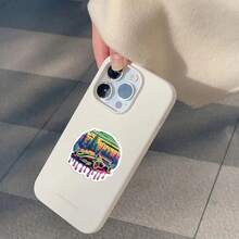 50 adesivos legais de carros de corrida para meninos/amantes de carros, adesivos premium para laptop, também para garrafa de água, Kindle, iPad, guitarra, mala para personalizar itens, para material escolar, volta às aulas - Multicolorido - Ver 8