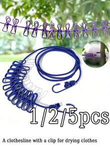 The Portable Travel Clothesline And 12 Clip Expandable Clothing Series Are Essential Cruise Essentials For Both Men And Women's Travel. Dormitory Supplies Are Indispensable For Returning Teachers, And Are The Best Gifts For Male And Female Students, Teachers, Classmates, Colleagues, Friends, Relatives, Lovers, Girlfriends, Parents, Relatives And Friends