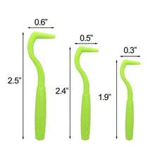 3pcs/Set Pet Ticks Remover Tool, Flea Removal Hook, Pet Grooming Tool For Dogs And Cats - Green - View 5