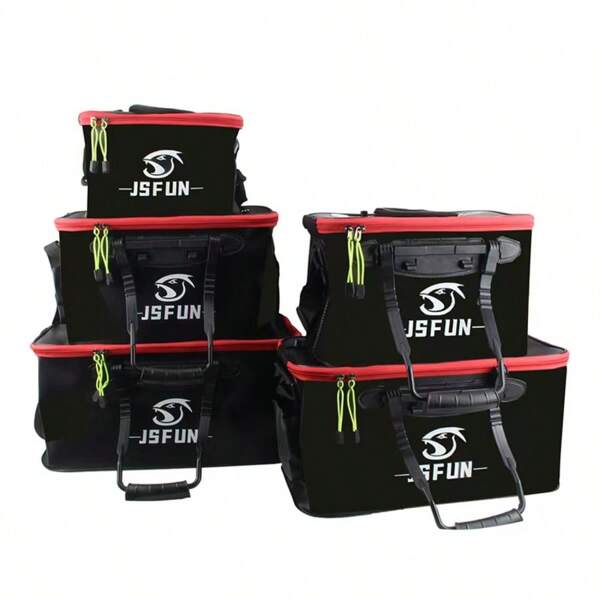 EVA Foldable Fish Box Fishing Accessories, Portable Outdoor Car Fishing Water Tank, Fish Bucket Fishing Box