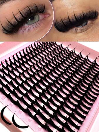 New Spike Lash Extension Eye Lash Clusters Manga Cluster Eyelash 12-18mm Extensions Anime Lash Clusters Spiky Eyelash Individuals D Curly Fairy Lashes Clusters Manga Individual Lashes Lash Clusters,Eye Lash Clusters,Individual Eyelashes,Lashes,Fake Lashes