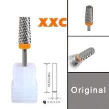 1 件装锋利指甲钻头大号原色梯形锥形筒钨钢硬质合金铣刀头修甲修脚美甲工具 - 彩色 - 查看 9