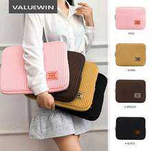 Funda para portátil compatible con Pro, para portátiles de 13-14 pulgadas, compatible con 15-16 pulgadas, funda M2 de 13 pulgadas, compatible con estuche para iPad de 9-11 pulgadas, de tela de licra, funda para portátil para mujeres, esencial de viaje - Multicolor - Ver 1