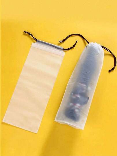 Bolsa de almacenamiento para paraguas, reutilizable, portátil, impermeable de EVA con cordón, organizadores, protección, paraguas grueso, protección solar, sombra al aire libre, paraguas lindo para autocaravana, niña, mujer, niño, hombre, esencial de viaje, plegable, grande, pequeño, mediano