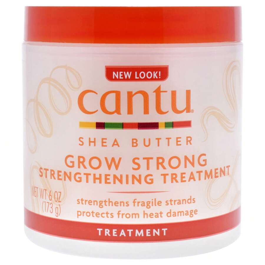 Shea Butter Grow Strong Strengthening Treatment By Cantu For Unisex - 6 Oz Treatment - 白色 - 查看 1
