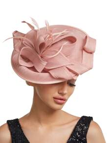 European&American Vintage Green Accessories High-End Tea Party Hat, Palace Party Headpiece, Kentucky Derby Fascinator, Wedding Accessories Mini Hats Tiny Hats Mini Top Hat Mini Cap