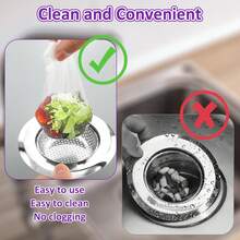 1 Set Kitchen Disposable Filter Net, Leftover Food Strainer, Sink Drain Basket, ABS Plastic Triangle Drain Rack, Hanging Storage Rack, Sink Drain Filter, Bathroom Drain Cover, Kitchen Sink Drain Filter - Multicolor - View 12