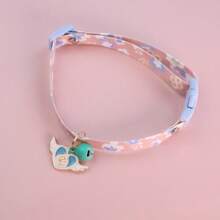 1pc Pet Cat Collar, Cute Daisy Flower Cat Collar For Summer, Cat Necklace Accessory, Adjustable Non-Choke Collar With Bell, Lace Flower Cat Collar, Suitable For Small Dogs And Cats