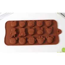 Non-Stick 3D  Silicone Mold | Confectionery, Cake, Sweets, DIY - 24 型 - 查看 3
