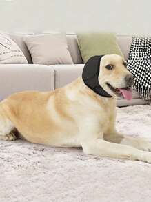 New Dog Calming Anxiety Wrap Head Collar, Anti-Fright, Anti-Thunder, Waterproof, Hook And Loop, Summer Swimming Waterproof Ear Cover