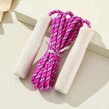 5-kolorowe regulowane skakanki – 2,8 m długości z wygodnymi uchwytami, kolorowe skakanki dla dorosłych, zabawki do ćwiczeń na świeżym powietrzu do szkoły/domu/siłowni