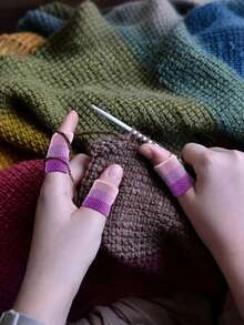 10 Stück Fingerschutz, Sport Finger Schienen Daumen Finger Bandage Stütze Elastische Daumen Hülsen