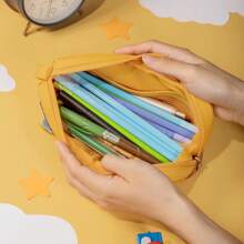 Una variedad de estilos de estuches para lápices con gancho y bucle de gato pequeño, muy atractivos y de gran capacidad, bolsas de papelería para oficina y escuela > Almacenamiento de papelería de oficina > Estuches para lápices > Bolsas para bolígrafos