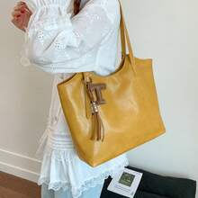 Women Tote Bags - 銀色 - 查看 4