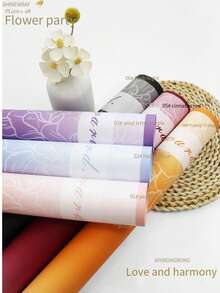 3 pièces Papier cadeau de mariage comprenant 6 types de papier d'emballage coloré. Les couleurs douces et les designs mignons en font l'emballage cadeau parfait. Il convient également parfaitement pour les anniversaires, la Saint-Valentin, la Fête des Mères, les boîtes cadeaux, les mariages, les saisons, l'emballage cadeau pour les fêtes, les projets d'artisanat, la décoration d'intérieur, l'artisanat, etc.