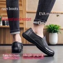 Fashionable Lightweight Work Shoes, Anti-Slip. Waterproof. Soft EVA Kitchen Shoes (Size Runs Small)