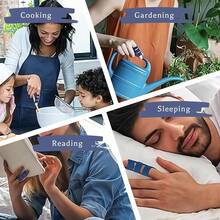 1/2/5 piezas Abrazadera ajustable para dedos, que proporciona un soporte cómodo - Perfecto para dedos lesionados, usado para artritis, dedos en gatillo y lesiones, soporte ligero para dedos para aliviar el dolor - Multicolor - Ver 9