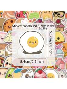 Yocity 1pc Solid Color Or Printed Detachable Bento Box, Lunch Box, Divided Lunch Box, Suitable For Picnic, Cafeteria, Kitchen Organization, Kitchen Accessories, Suitable For Work And Travel (Stickers Sold Separately) - Multicolor - View 9