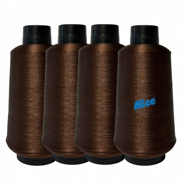 NICE LINES Kit 4 Fio Overloque 300g - Colorido - Costura Em Overloque