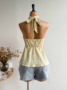 Rusttydustty Women's Backless Casual Vacation Bohemian Style Beach, Suitable For Valentine's Day, New Year, Party, Easter, Hawaiian Music Festival, Tropical Holiday