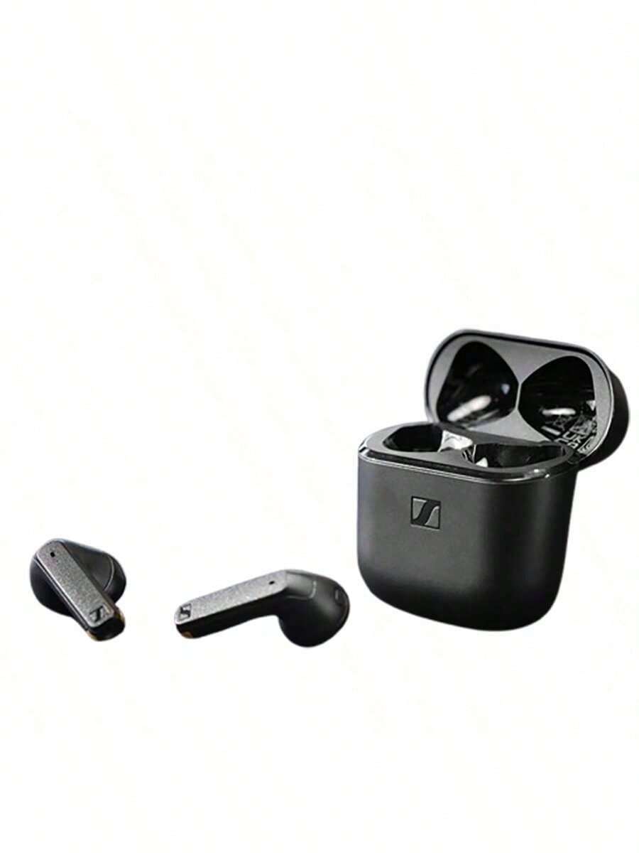 sennheiser Auriculares inalámbricos Bluetooth ACCENTUM Open, diseño semi-intrauricular, cómodo de llevar, llamadas claras, sencillo y conveniente, conexión sin problemas, batería de larga duración, negro