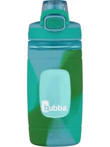 Altamente recomendado. Flo Kids Botella de agua, 16 onzas, hielo de vidrio con caramelo de roca y lavado de color kiwi¡Top de Temporada - Lavado de color bayas mixtas - Ver 2