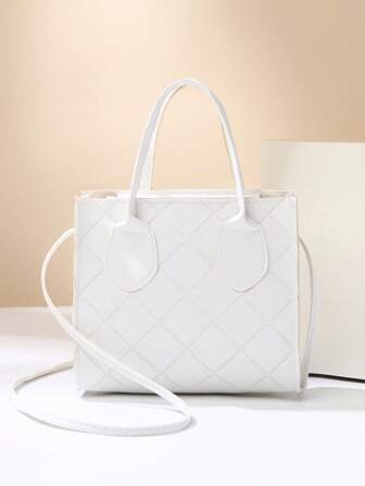 新款时尚迷你女士手提包，简约可爱学院风女士包，休闲手提单肩斜挎包，压花纯色小钱包