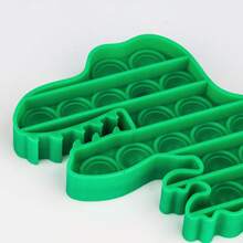 Regenbogen Dinosaurier Luftpolsterfolie Stressabbau Spielzeug, Fidget Spielzeug, modisches Bubble Pop Spielzeug für Erwachsene und Kinder, Partyspiel Dekor Geschenk für Weihnachten, Halloween, Entspannungsspielzeug, Spaß zum Drücken und modisches Spiel für Kinder und Erwachsene