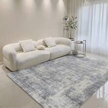 1 块奢华摩洛哥简约设计地毯，复古做旧柔软毛茸茸条纹地毯，适合户外、入口、客厅、卧室，可机洗，四季大尺寸垫子，家居装饰