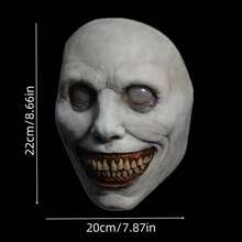 1 Peça Máscara Engraçada de Cabeça de Peixe Verde, Acessório de Fantasia de Animal de Material de Látex, Acessório de Brincadeira Temático Unissex Adequado para Festas e Feriados, Máscara de Ano Novo e Natal