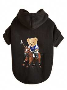 Diseño de moda Sudadera con capucha para perros Ropa de invierno para mascotas Ropa para perros Chihuahua Disfraces suaves para cachorros Lavable a máquina